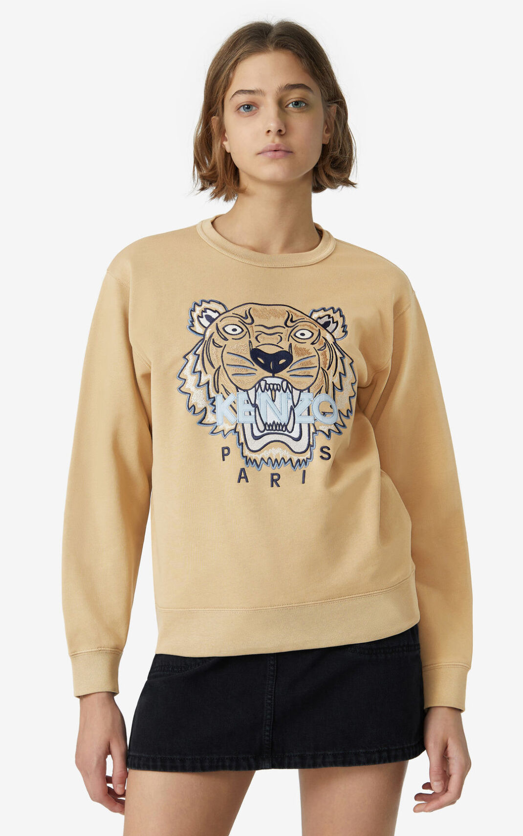 Sweat Kenzo Tiger Femme Beige | ZFCP-57094